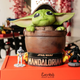 A baby Yoda Easter cake at the Escriba bakery in Barcelona, Spain
